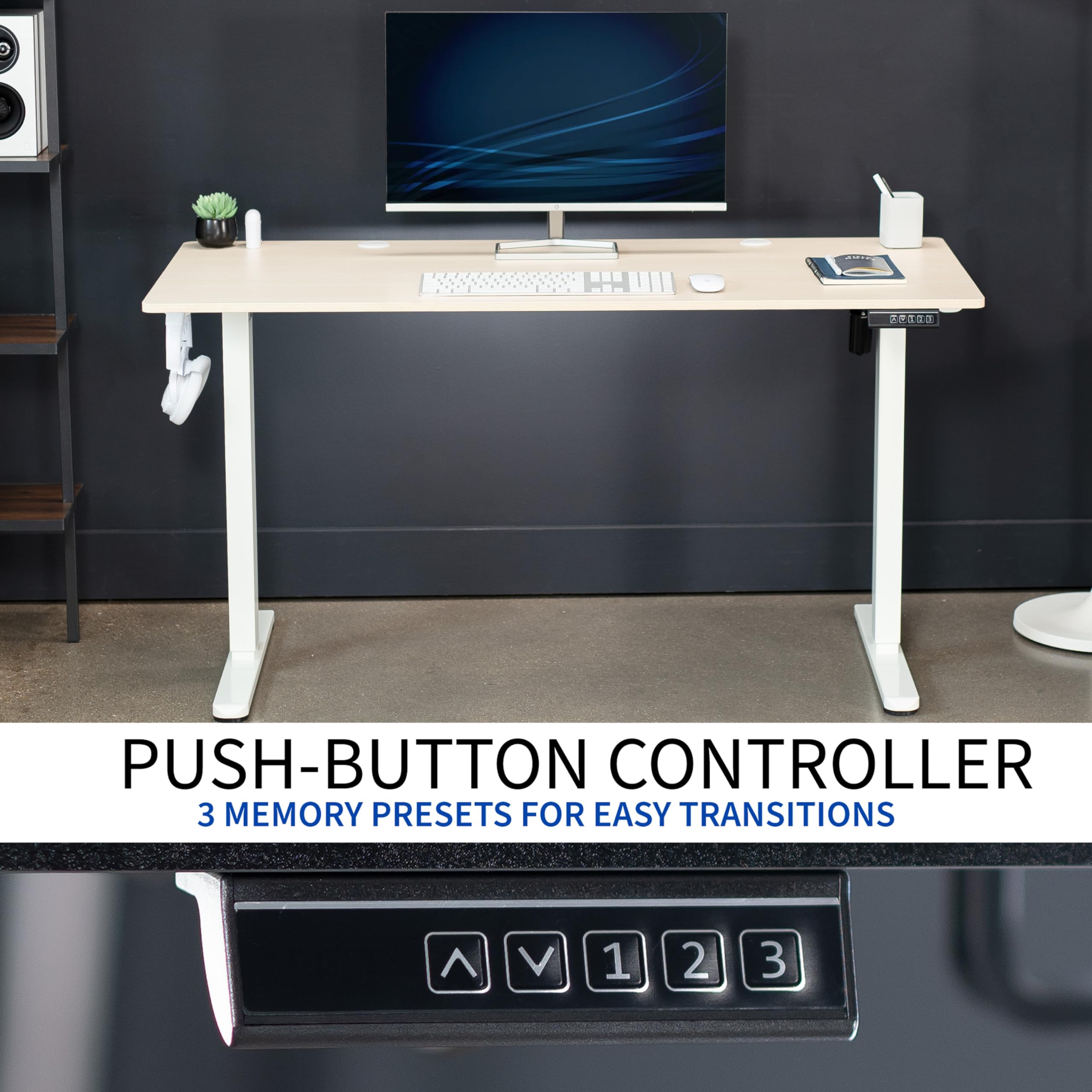 Foto 5 | Escritorio De Pie Vivo Desk-e155tc Con Memoria Eléctrica, Altura Ajustable - Venta Internacional.