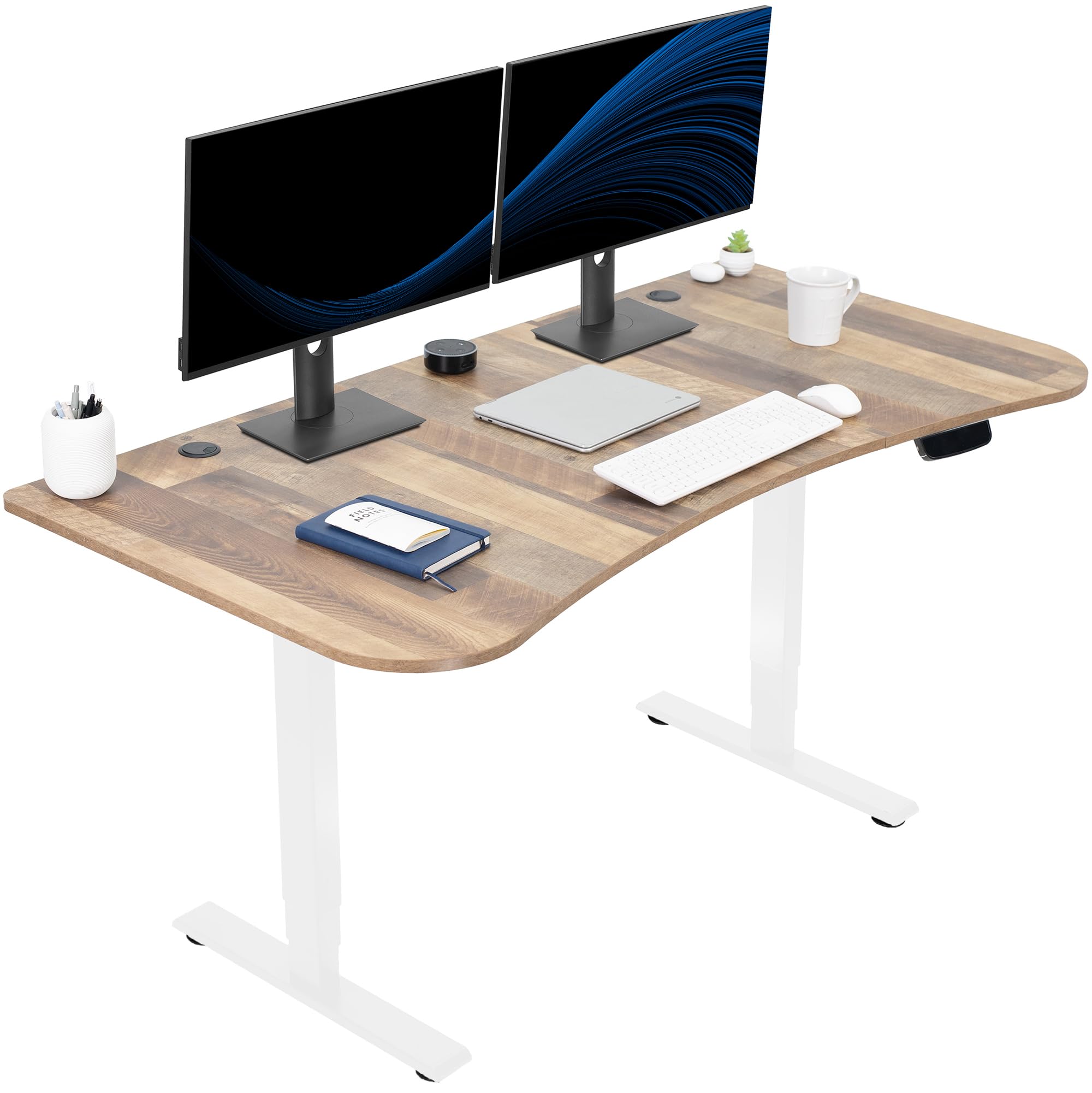 Foto 2 pulgar | Escritorio De Pie Vivo 160 X 80 Cm Electric Memory White - Venta Internacional.