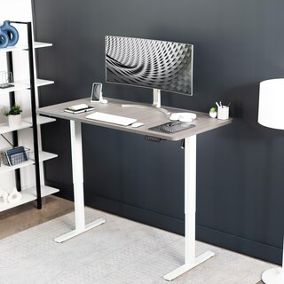 Foto 2 | Escritorio De Pie Vivo Electric Desk-kit-1w6g-30 Gris Oscuro/blanco - Venta Internacional.