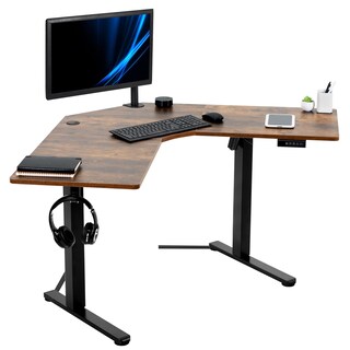Foto 1 | Escritorio De Pie Vivo Desk-e1l94n De Esquina Eléctrico En Forma De L - Venta Internacional.