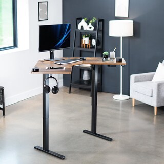 Foto 2 | Escritorio De Pie Vivo Desk-e1l94n De Esquina Eléctrico En Forma De L - Venta Internacional.