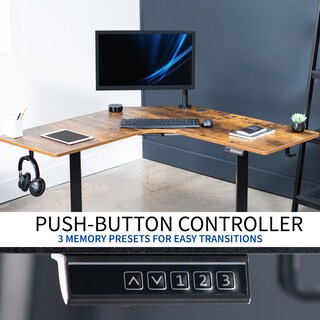 Foto 5 | Escritorio De Pie Vivo Desk-e1l94n De Esquina Eléctrico En Forma De L - Venta Internacional.