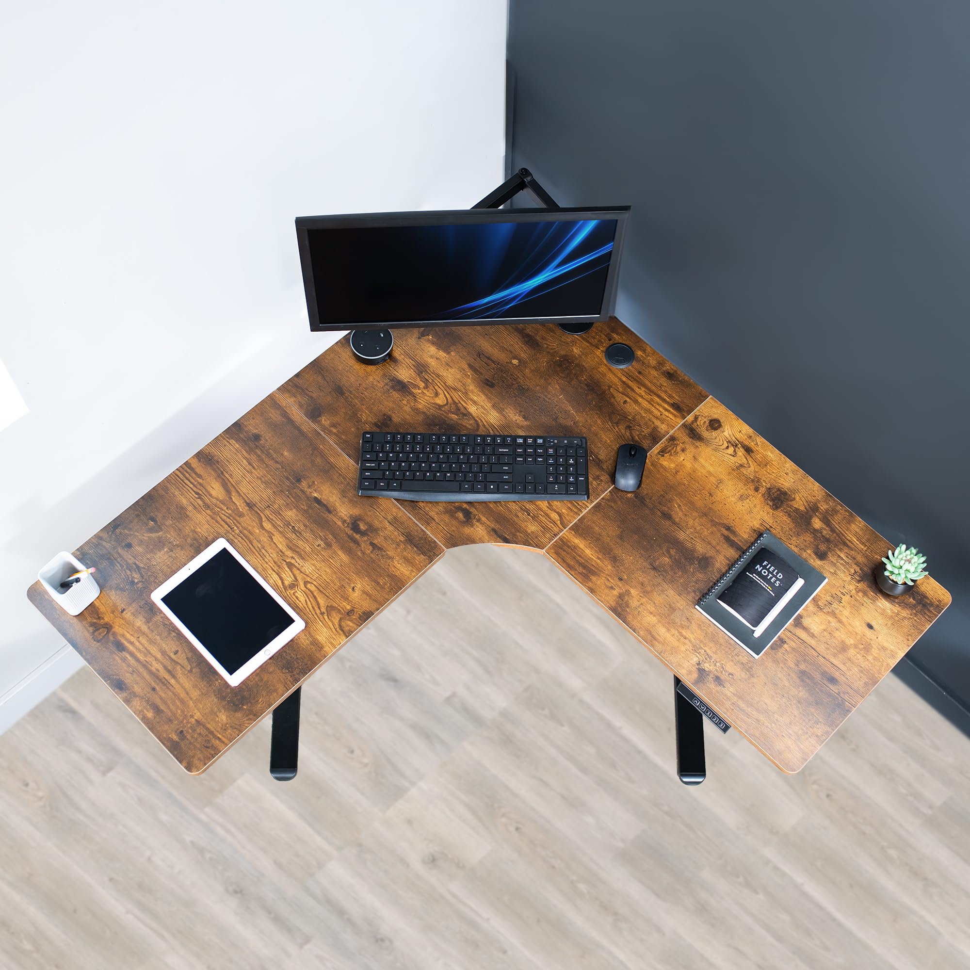 Foto 7 | Escritorio De Pie Vivo Desk-e1l94n De Esquina Eléctrico En Forma De L - Venta Internacional.