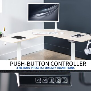 Foto 5 | Escritorio De Pie Vivo Desk-e1l94c De Esquina Eléctrico En Forma De L - Venta Internacional.
