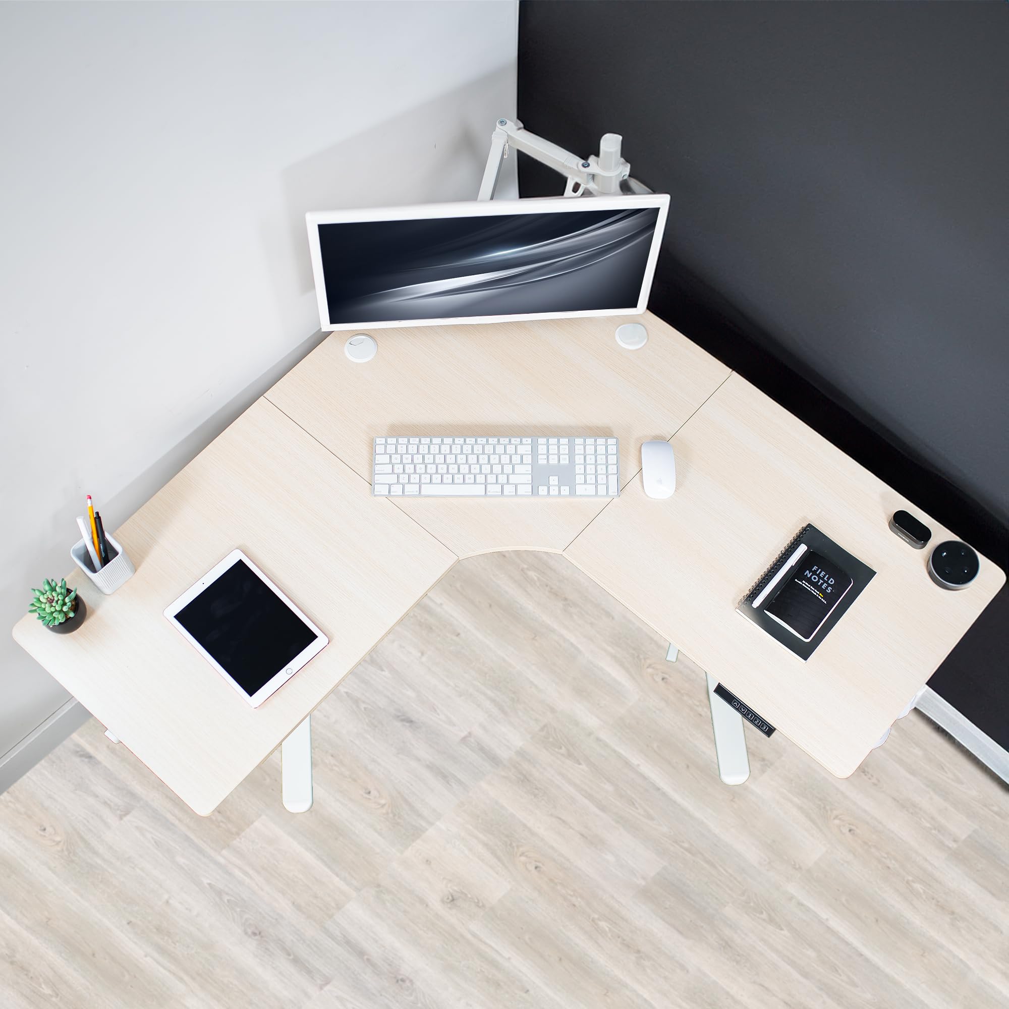 Foto 7 | Escritorio De Pie Vivo Desk-e1l94c De Esquina Eléctrico En Forma De L - Venta Internacional.
