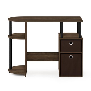 Foto 4 | Escritorio De Estudio Informático Furinno Jaya Simplistic Columbia Walnut - Venta Internacional.