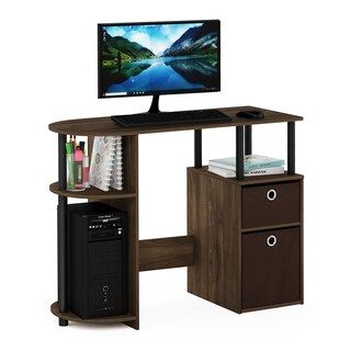 Foto 6 | Escritorio De Estudio Informático Furinno Jaya Simplistic Columbia Walnut - Venta Internacional.