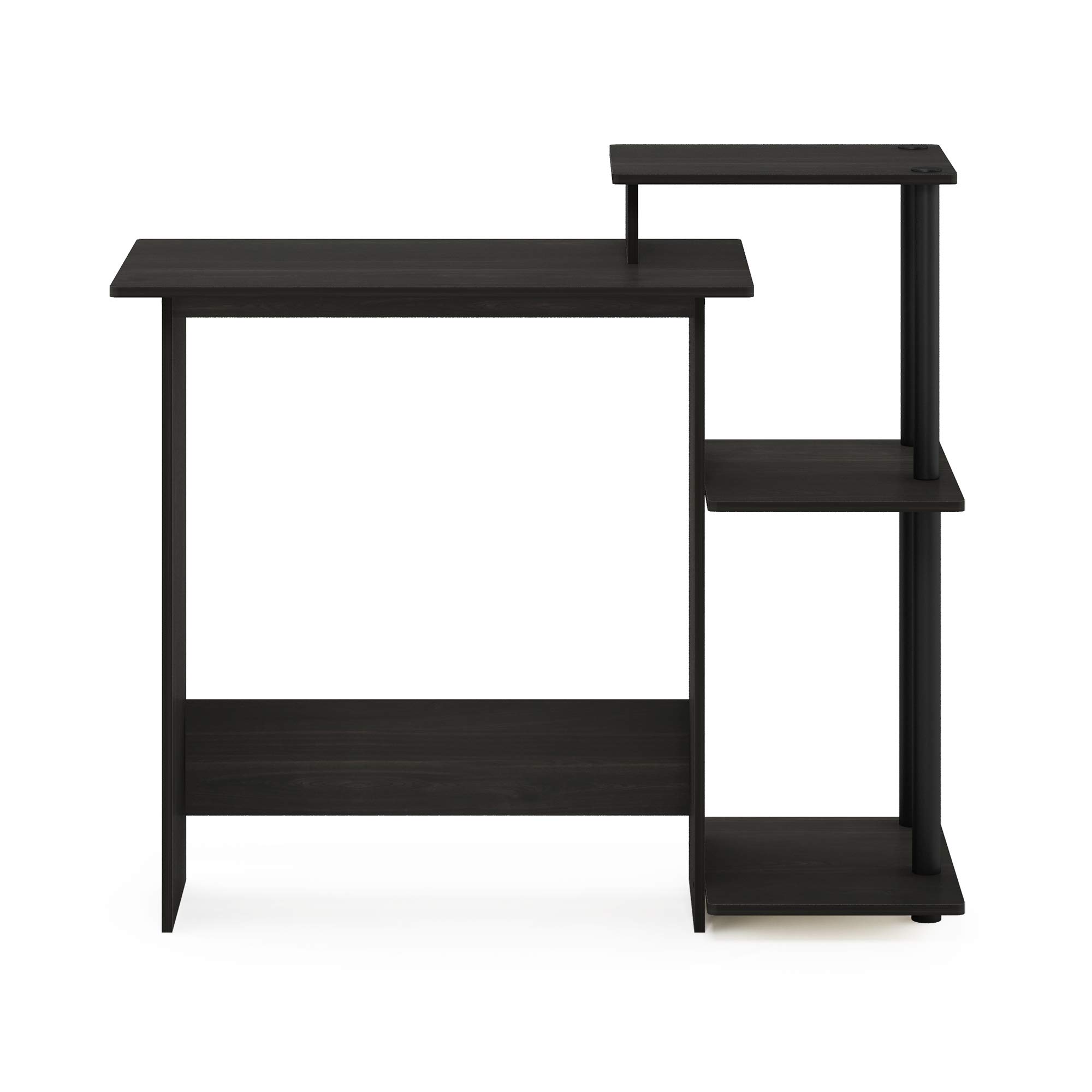 Foto 5 pulgar | Escritorio Para Ordenador Furinno Efficient Home Con Estantes Cuadrados - Venta Internacional.