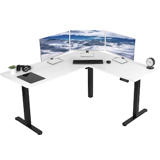 Foto 1 | Escritorio De Pie Vivo Desk-e3ctbw De Esquina Eléctrico En Forma De L - Venta Internacional.