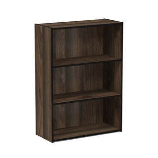Foto 1 | Librería Furinno Pasir Con 3 Niveles, Estante Abierto, Nogal Columbia - Venta Internacional.