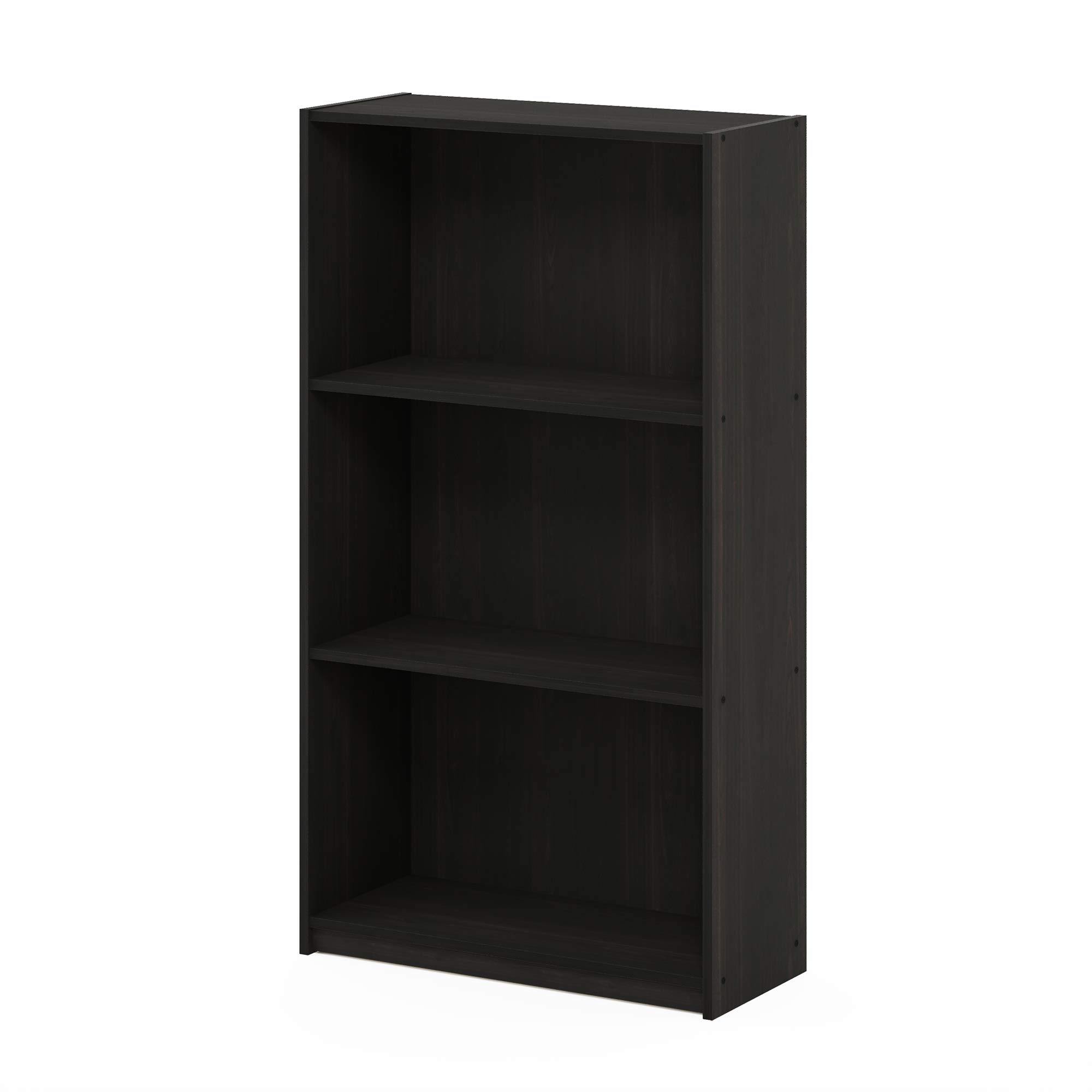 Foto 1 | Estantería De Almacenamiento Furinno Basic, 3 Niveles, Espresso - Venta Internacional.