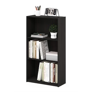 Foto 5 | Estantería De Almacenamiento Furinno Basic, 3 Niveles, Espresso - Venta Internacional.
