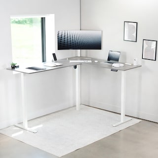 Foto 7 | Escritorio De Pie Vivo Desk-e3ctwg-75 De Esquina Eléctrico En Forma De L - Venta Internacional.