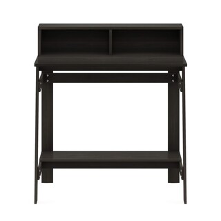 Foto 5 | Escritorio Para Ordenador Furinno Simplistic A Frame Espresso - Venta Internacional.