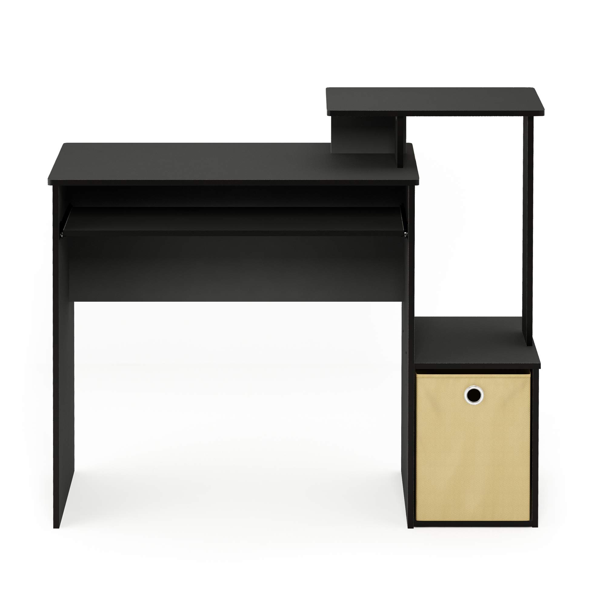 Foto 3 | Escritorio Furinno Econ Multiusos Para El Hogar Y La Oficina, Negro/marrón - Venta Internacional.