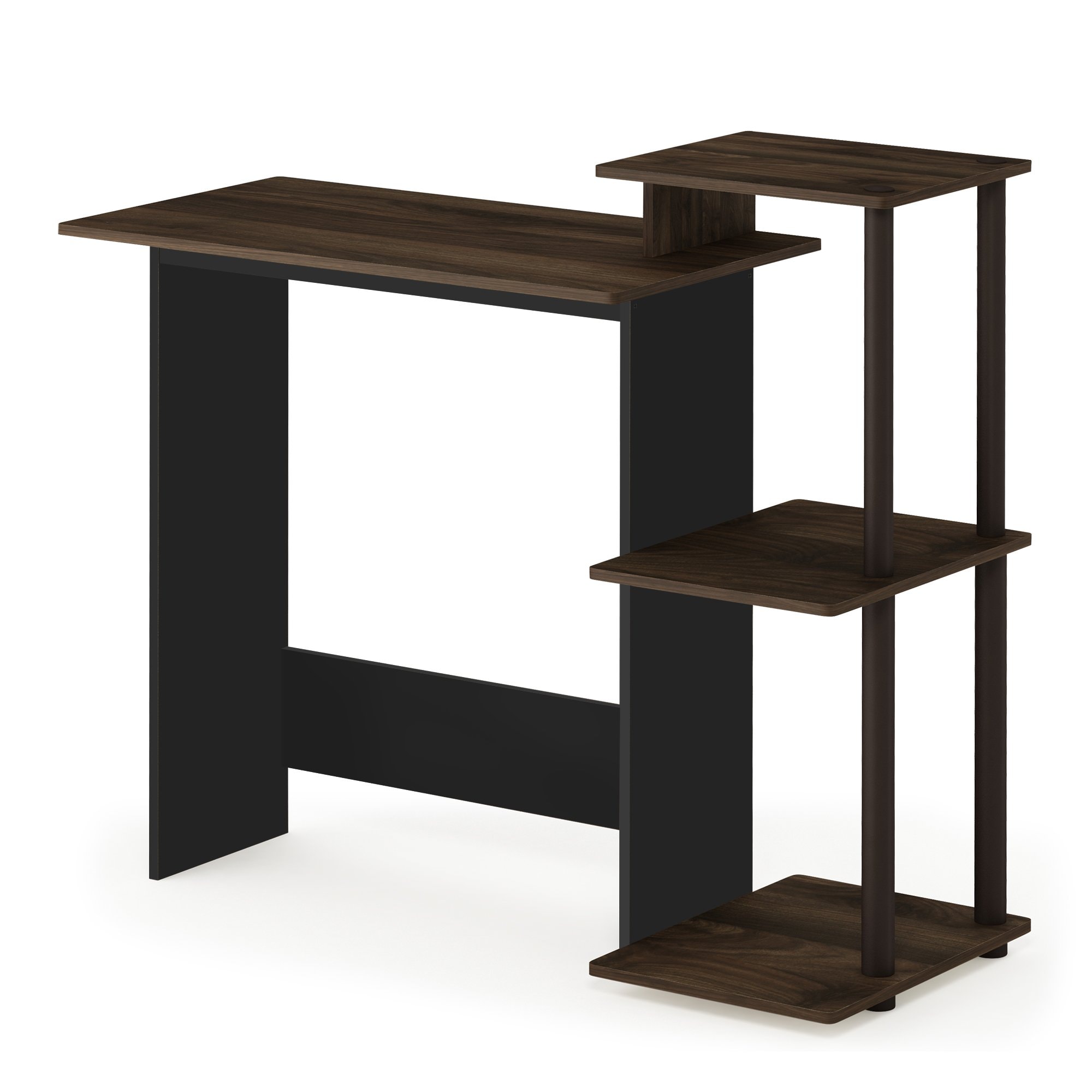 Escritorio Para Ordenador Furinno Efficient Home Con Estantes - Venta Internacional. $1,999