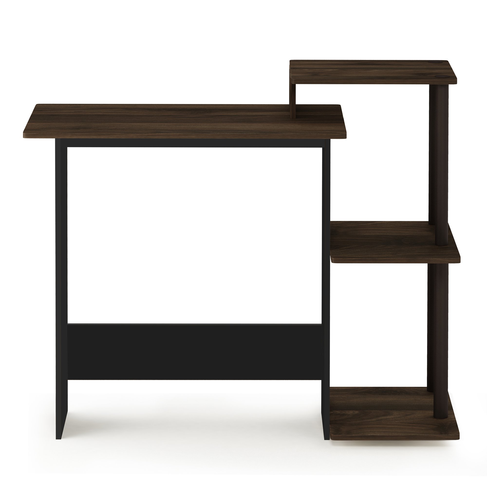Foto 4 | Escritorio Para Ordenador Furinno Efficient Home Con Estantes - Venta Internacional.