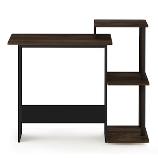Foto 4 | Escritorio Para Ordenador Furinno Efficient Home Con Estantes - Venta Internacional.