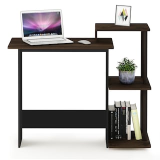 Foto 6 | Escritorio Para Ordenador Furinno Efficient Home Con Estantes - Venta Internacional.
