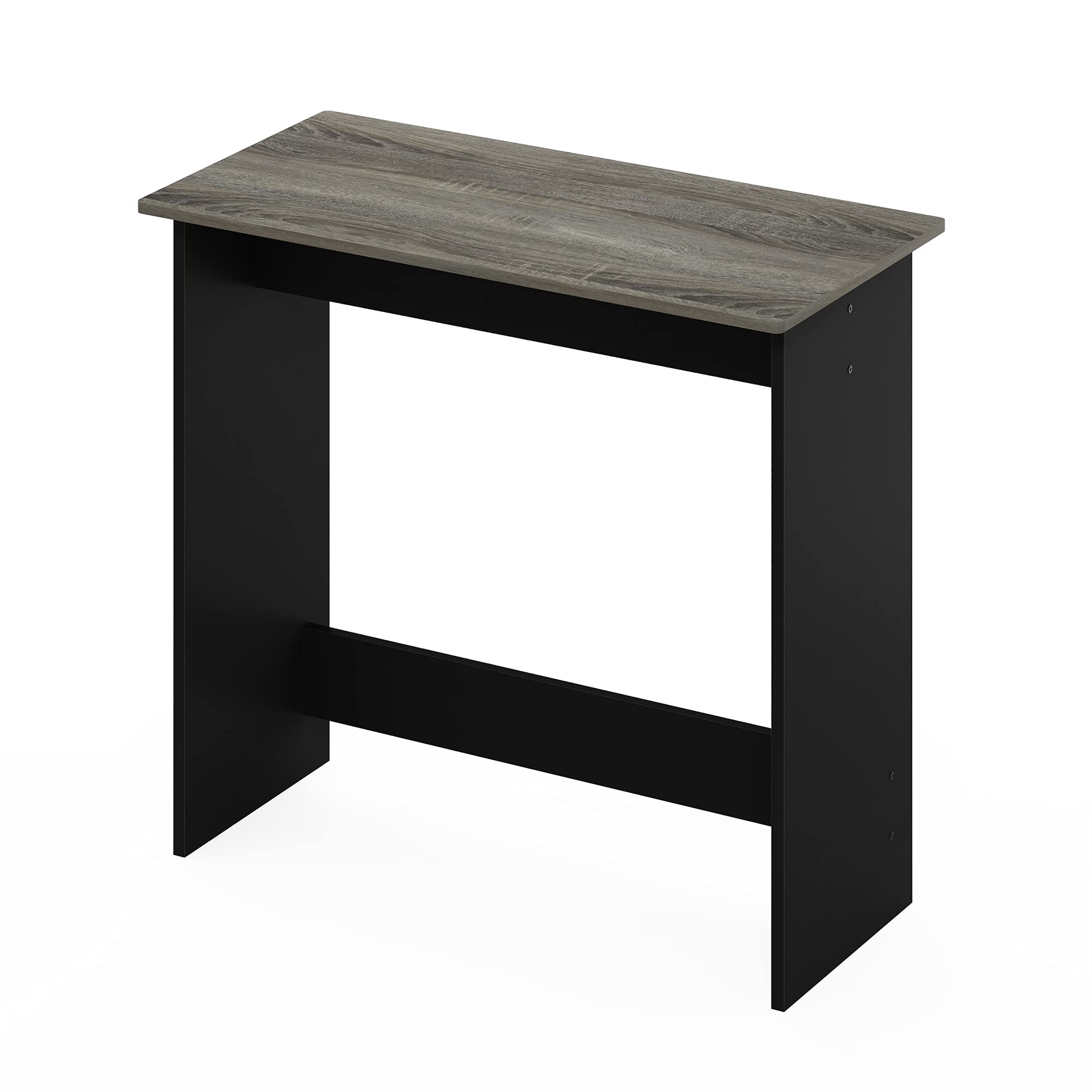 Foto 2 pulgar | Mesa De Estudio Furinno Simplistic Roble Francés Gris 40x80x75 Cm - Venta Internacional.