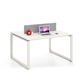 Foto 1 | Escritorio Doble Mundo In Zadar Blanco