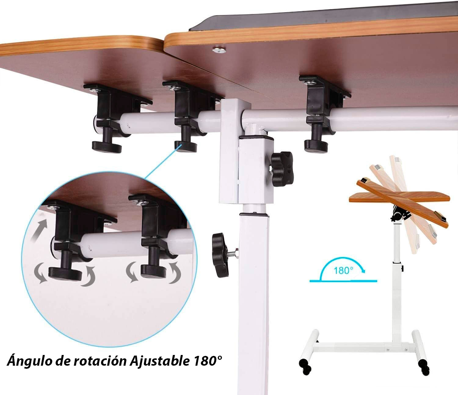 Foto 7 pulgar | Mesa Multifuncional Bossa Neo Marrón