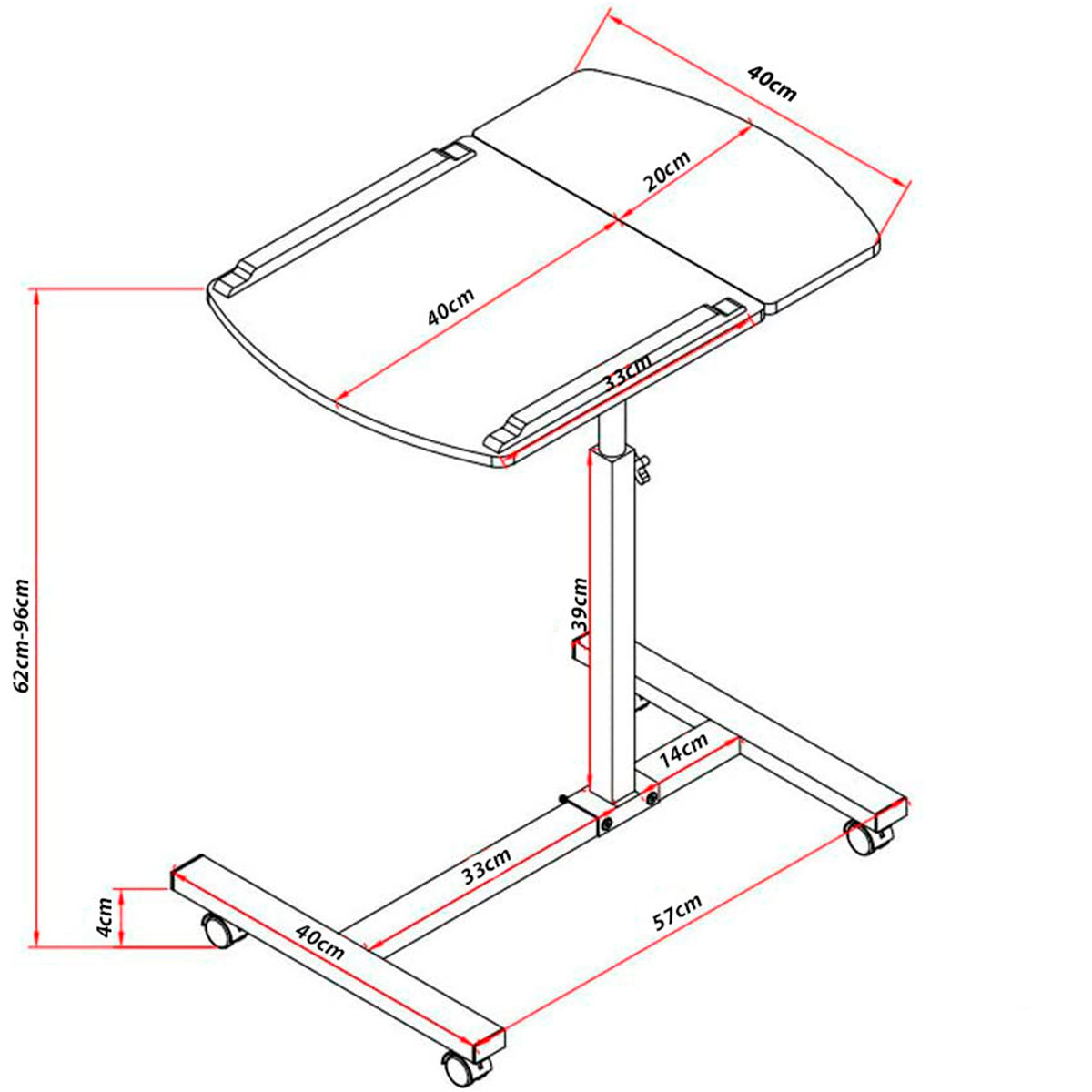 Foto 7 | Mesa Multifuncional Bossa Neo Marrón