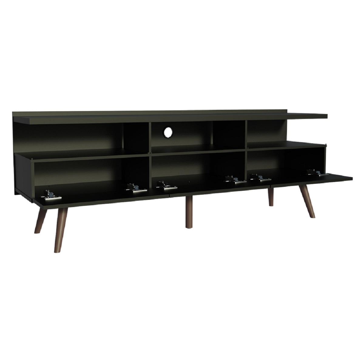 Foto 5 | Mueble para TV Madesa 60028N1CPC Londres hasta 65'' color Negro