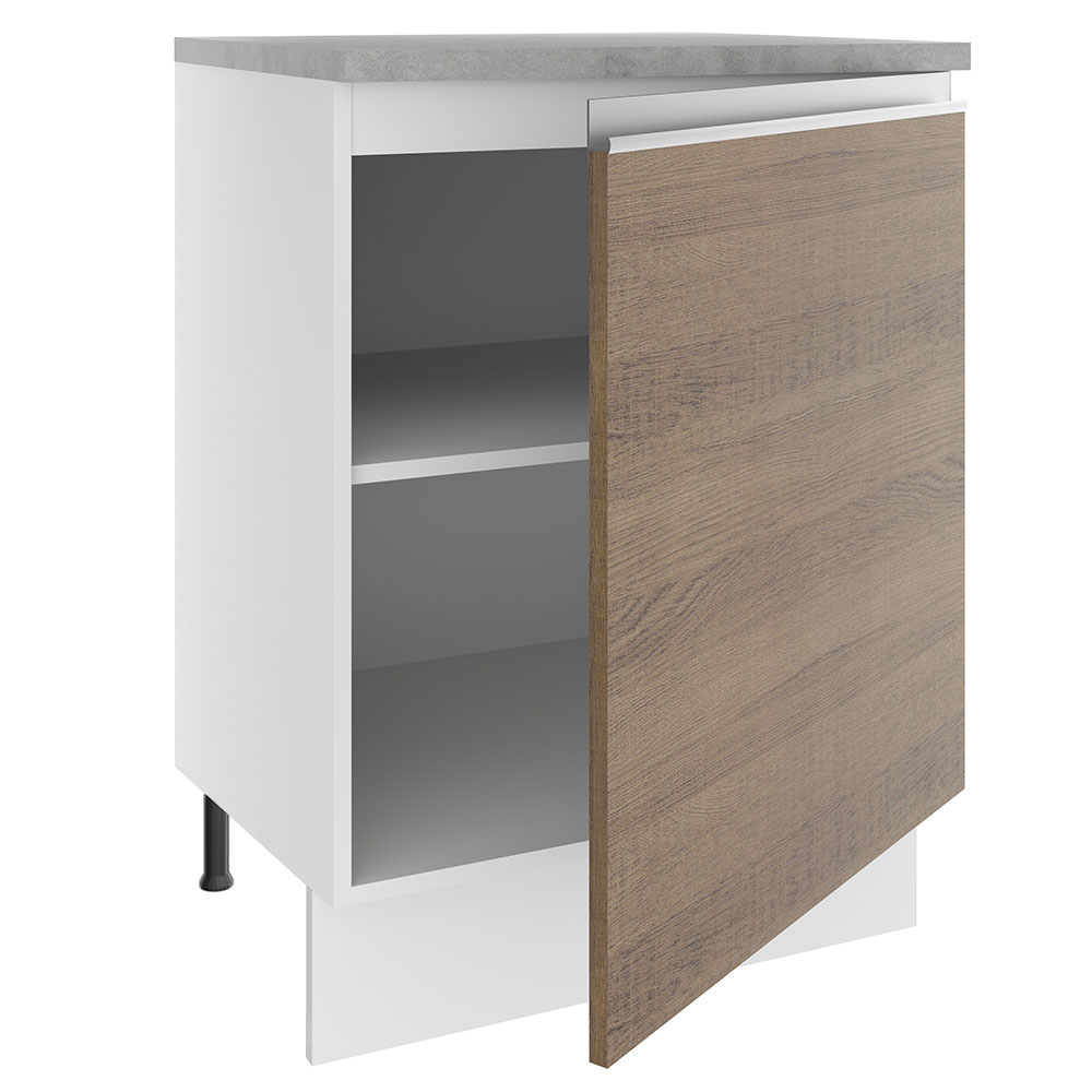 Foto 5 | Mueble de Cocina Madesa con 1 Puerta 60 CM color Marrón