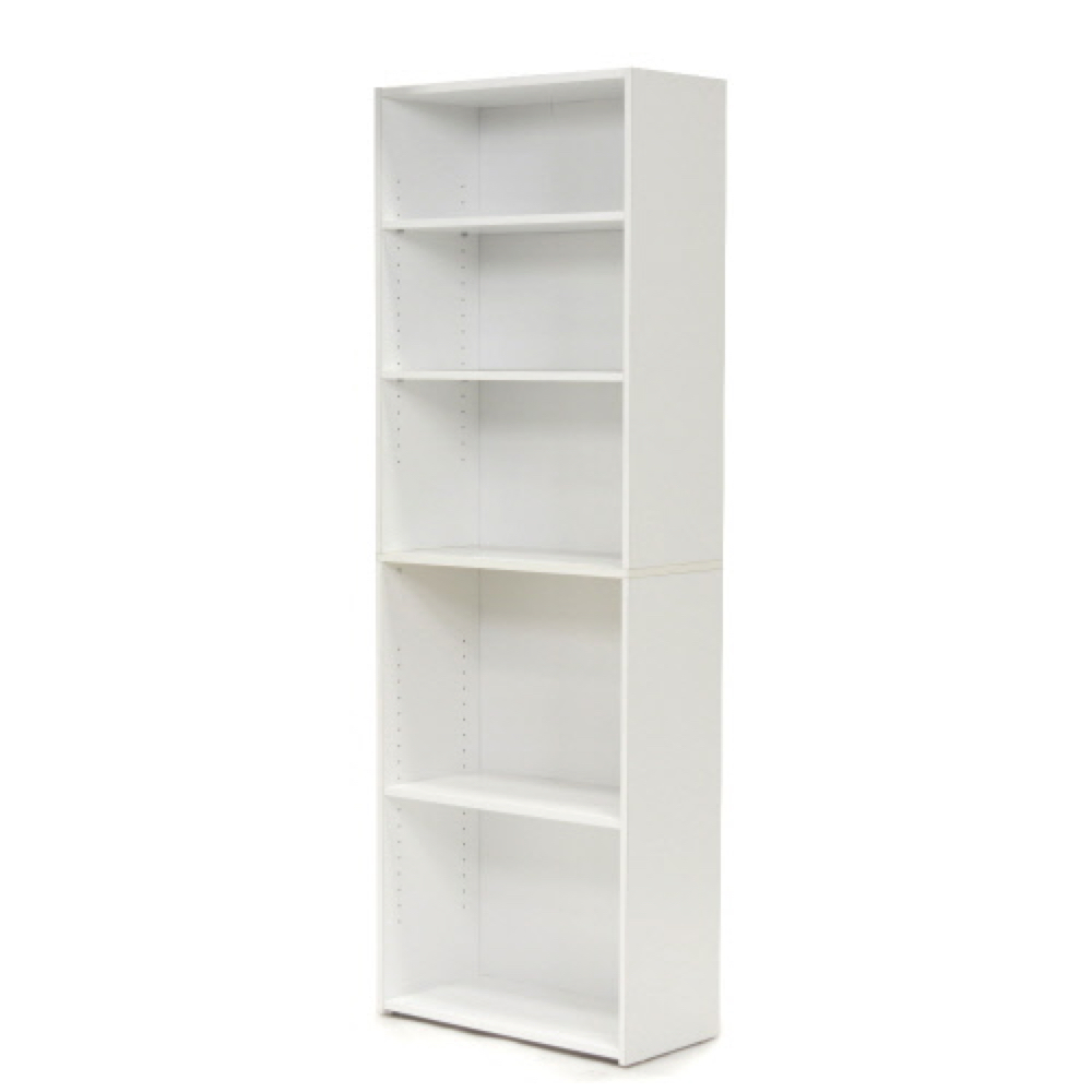 Librero 5 Repisas Sauder Beginnings 415542 Acabado Blanco Soft White