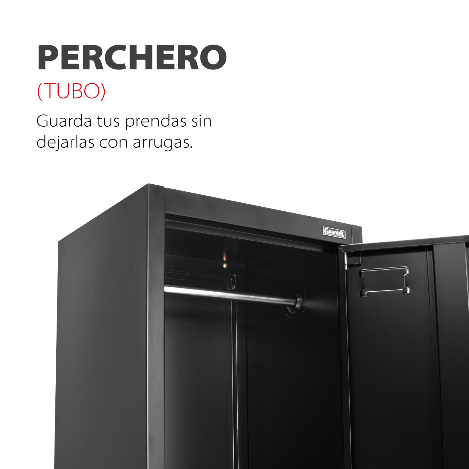 Foto 5 | Locker Casillero Guardex Metálico de 2 Puertas color Negro