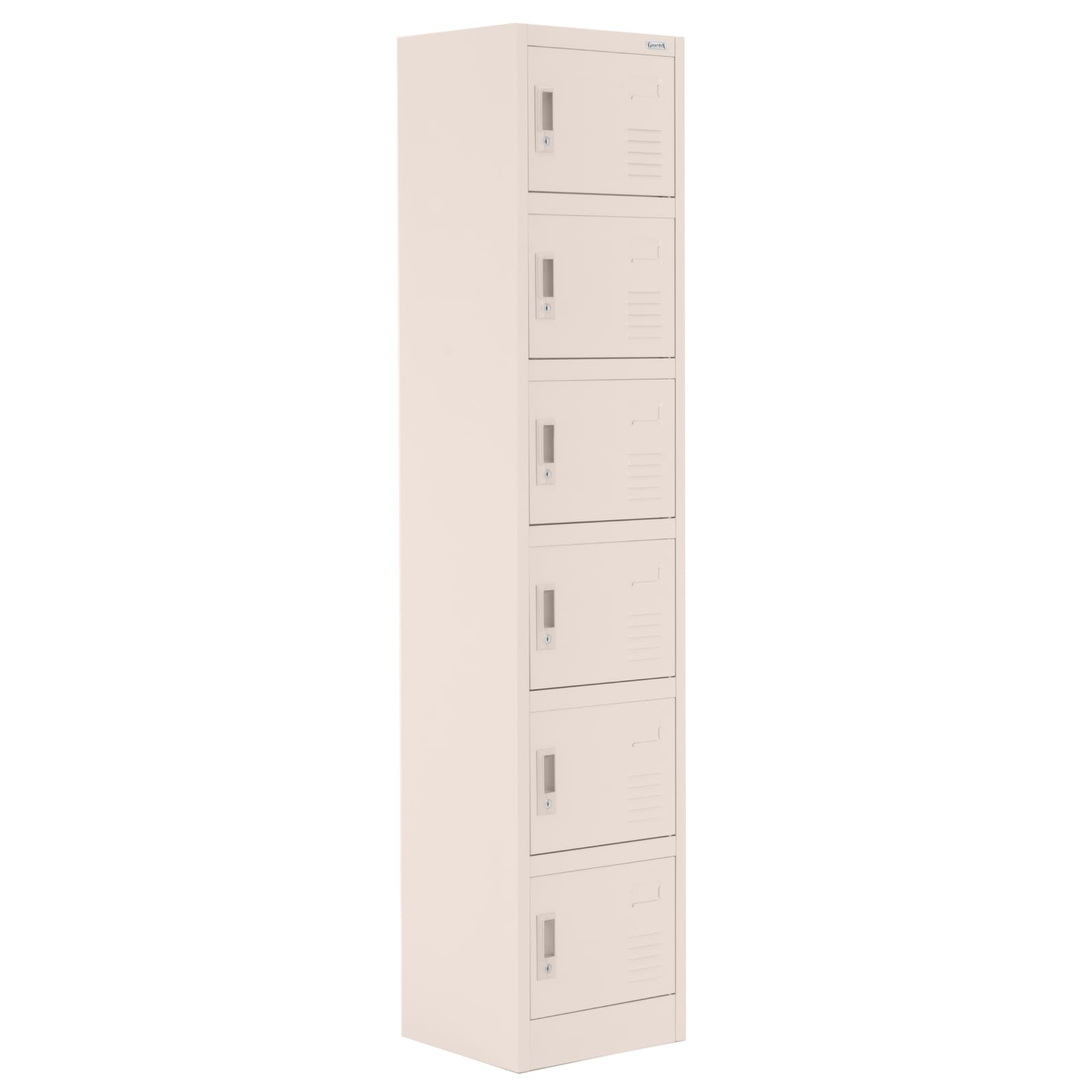 Locker Casillero Guardex Bavaria Metálico 6 Puertas Beige $4,249