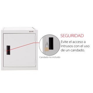 Foto 3 | Locker Metálico de 1 Puerta Guardex Gris