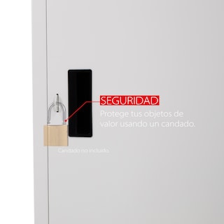 Foto 5 | Locker Metálico de 1 Puerta Guardex Gris