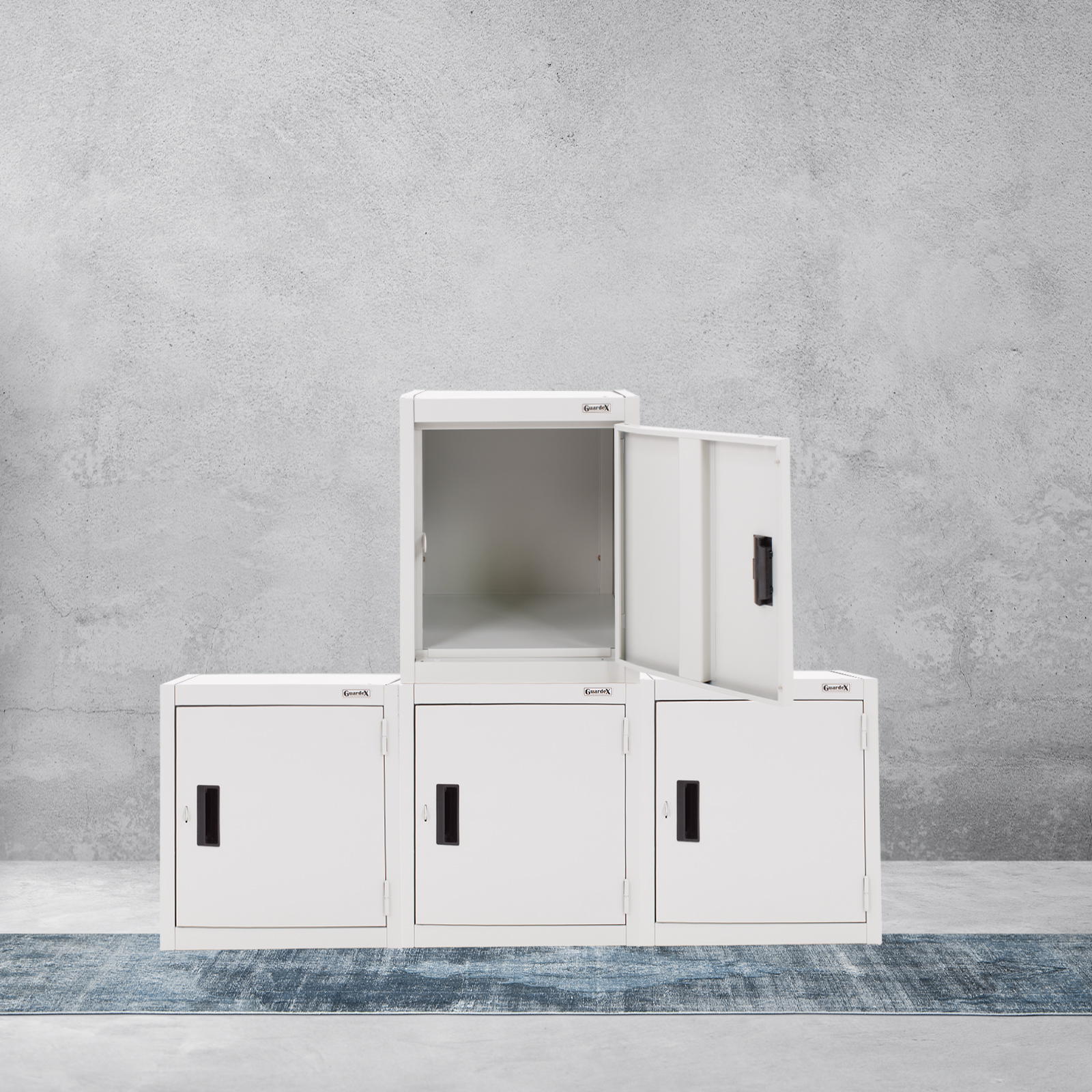 Foto 6 | Locker Metálico de 1 Puerta Guardex Gris