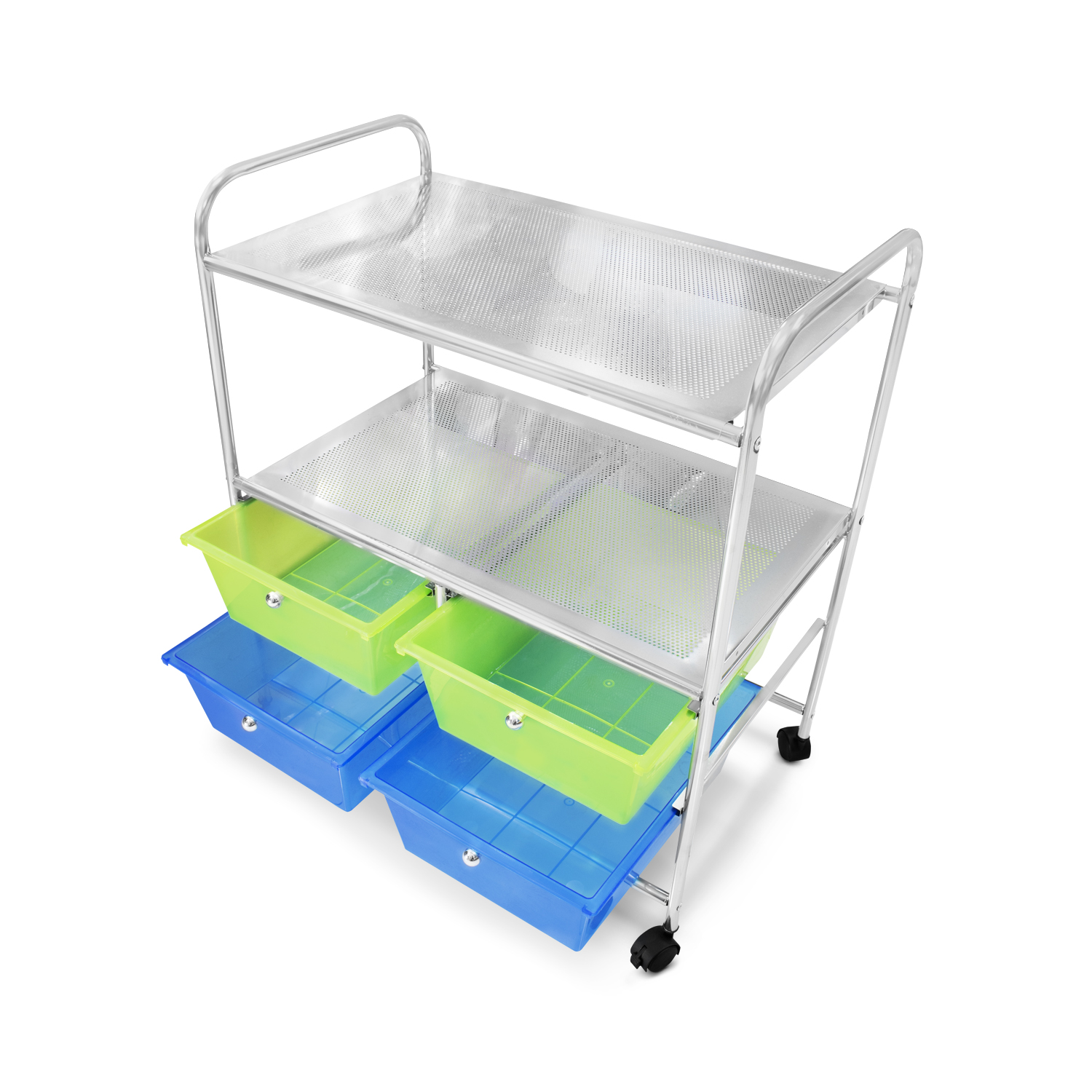 Foto 4 pulgar | Carrito Organizador Andromeda Inc Multicolor con Ruedas