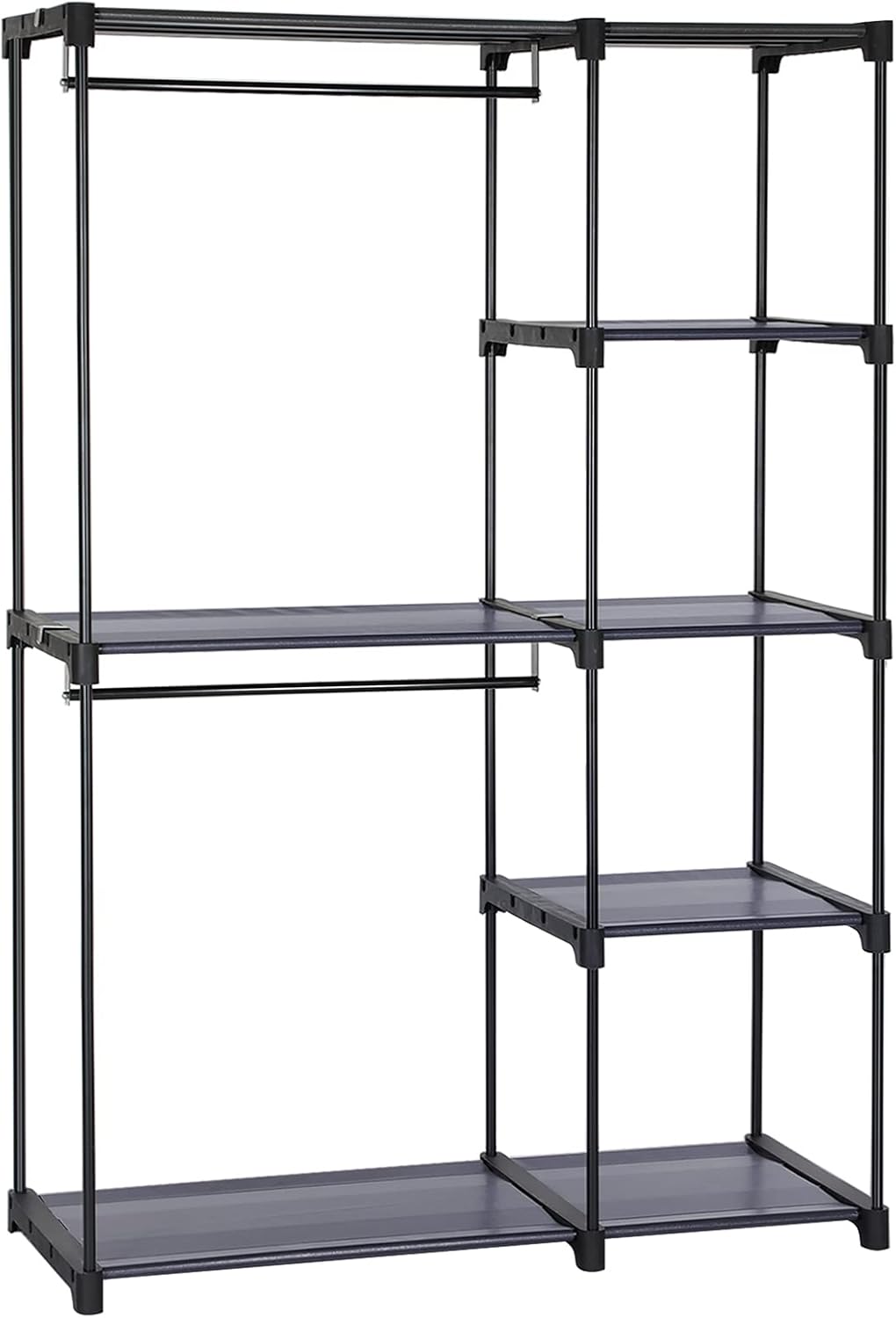 Foto 2 pulgar | Organizador De Ropa Songmics Armario Plegable Gris
