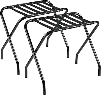 Foto 1 | Set De 2 Portaequipajes Songmics, Acero Negro