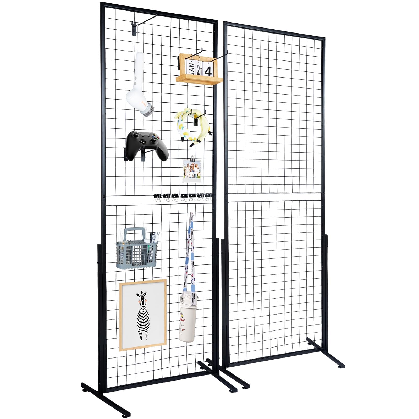 Paneles De Pared Con Rejilla Tower Vevor, 60 X 170 Cm, 2 Paquetes Con Base En T - Venta Internacional.