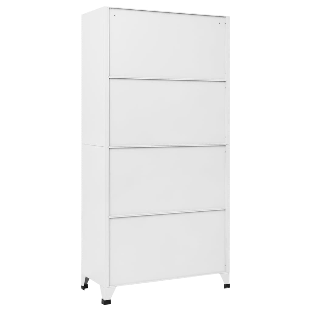 Foto 5 | Armario Vidaxl De Metal Con 18 Compartimentos, 90 X 40 X 180 Cm - Venta Internacional.