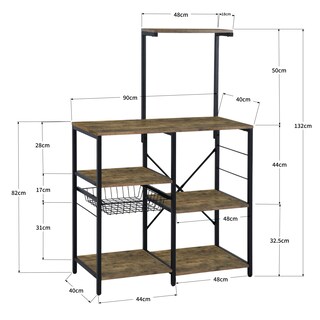 Foto 4 | Mueble Organizador Furniturer Café