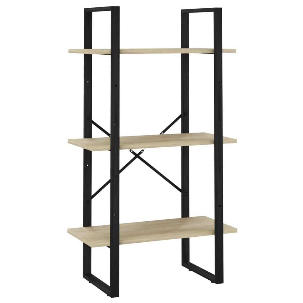 Estante De Almacenamiento Vidaxl Sonoma  Madera Aglomerada De Roble  60 X 30 X 105 Cm - Venta Internacional.