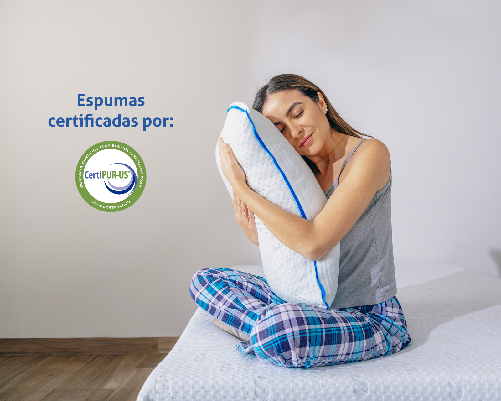 Foto 5 pulgar | Almohada Sensei Memory Foam Triturado Serenity 2 Piezas