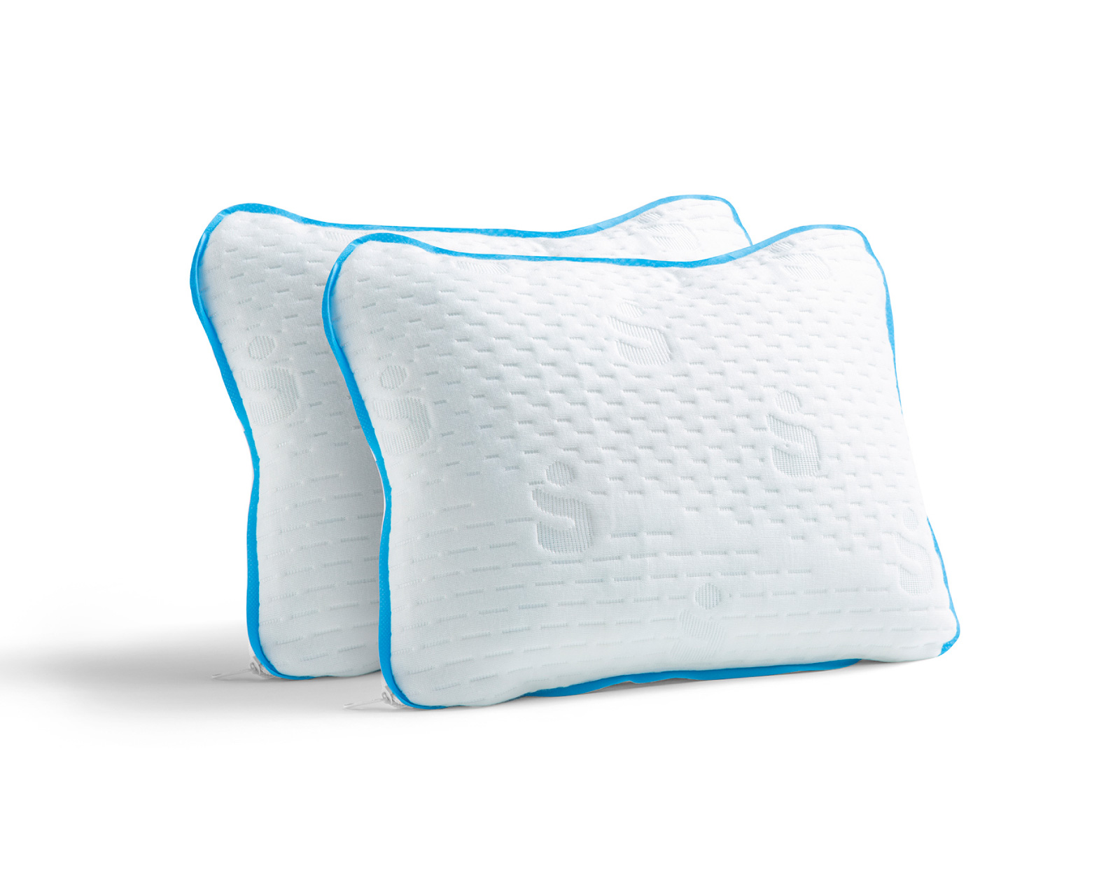 Almohada Sensei Memory Foam Triturado Pequeña 2 Piezas Handy Pack