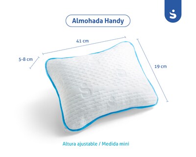 Foto 2 | Almohada Sensei Memory Foam Triturado Pequeña 2 Piezas Handy Pack