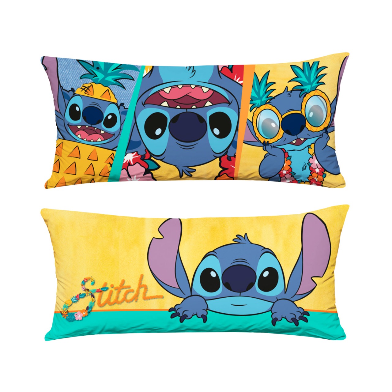 Almohada Super Jumbo  Stitch Trópico