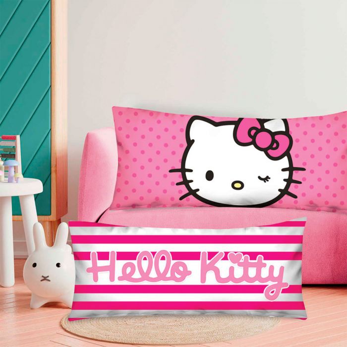 Foto 3 pulgar | Almohada Super Jumbo  Hello Kitty