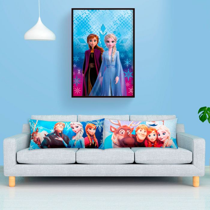 Foto 2 | Almohada Súper Jumbo Frozen Familia