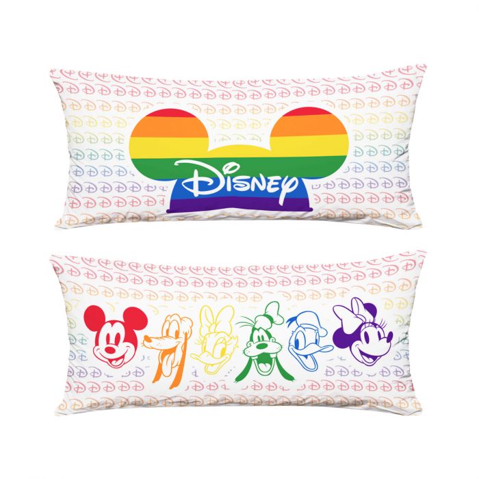 Foto 2 pulgar | Almohada Súper Jumbo Mickey & Friends Rainbow Pride