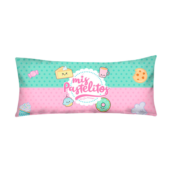 Almohada Providencia Pastelitos Delicious Multicolor Súper Jumbo